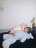 可愛泰迪熊公仔毛絨玩具狗熊玩偶大熊貓抱枕睡覺布娃娃女孩超大號抱抱熊生日禮物女生情人節(jié)520禮品 抱心熊(限量灰色，開心每一天) 80厘米【送玫瑰花，代寫賀卡】 曬單實拍圖