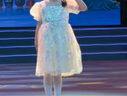 耀王女童禮服裙夏季公主裙兒童花童婚紗生日洋氣主持鋼琴演出服DY9208 香檳色短袖【單裙】 150 曬單實拍圖