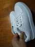 飛躍（Feiyue）空軍一號小白鞋子男鞋女鞋冬季休閑運動(dòng)鞋百搭厚底增高情侶板鞋 白白 35碼 曬單實(shí)拍圖