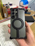 漫畫師 適用三星S24Ultra手機殼5G磁吸支架s24+金屬骨架無邊框保護套Galaxy S24四角防摔鏤空散熱簡約殼 三星S24Ultra【黑色】磁吸鏤空支架 曬單實拍圖