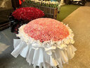 鮮花情人節同城配送99朵玫瑰花束送老婆女友表白訂婚生日禮物 520朵粉玫瑰鮮花花束 同城配送 支持預約日期 曬單實(shí)拍圖