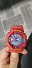 卡西歐（CASIO）黑金手表gshock黑白賽車冰韌運動時尚學生防水送男友七夕禮物腕表 GA-110TU-1A5街頭雙色手表 曬單實拍圖