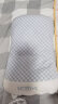 良良（liangliang）婴儿枕头宝宝0-1-3岁定型枕新生儿童加长护型枕头蓝格萌虎 实拍图