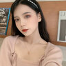 FR18k玫瑰金幾何女士鉆石項鏈彩金吊墜鎖骨鏈驚喜禮物七夕節(jié)禮物 【精致版】18k玫瑰金項鏈-3分鉆 曬單實拍圖