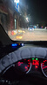 自安平顯HUD抬頭顯示器GPS車(chē)載碼表海拔儀多功能車(chē)速時(shí)間海拔里程測(cè)速儀 藍(lán)白款 曬單實(shí)拍圖
