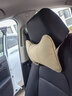 車(chē)之恒 汽車(chē)頭枕護頸枕一對靠枕車(chē)用枕頭小車(chē)座椅腰靠墊車(chē)載頸椎枕通用 沖孔款米色頭枕一對 曬單實(shí)拍圖