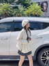 假兩件撞色圓領(lǐng)衛衣女2025新款春秋薄款寬松設計感小眾慵懶風(fēng)上衣 杏色 L （110-140斤） 曬單實(shí)拍圖