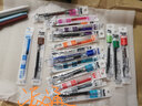 派通（Pentel）LRN5/LRN5TL速干黑色筆芯黑色水筆替芯大容量適用bln105\/bln75學(xué)生按動(dòng)中性筆0.5mm彩色勃艮第紅 棕色【LRN5】 1支 曬單實(shí)拍圖