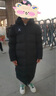 卡爾美（KELME）棉服男冬季足球訓練羽絨棉大衣外套兒童運動(dòng)棉襖長(cháng)款棉服 黑色升級加厚款 L 曬單實(shí)拍圖