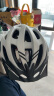 MERIDA美利达自行车骑行头盔队长款一体成型防虫网山地公路车安全帽男女 队长款（带防虫网）哑白 均码 晒单实拍图