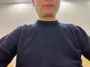 南極人圓領(lǐng)純色羊毛衫男冬季新款加厚保暖中老年休閑套頭毛衣針織打底衫 中灰 M 曬單實(shí)拍圖