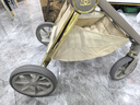哈卡達(dá)（HAGADAY）妙靈嬰兒車(chē)0-3歲用折疊可坐可躺高景觀雙向溜娃嬰兒推車(chē)遛娃神器 妙行【二合一】單車(chē)+睡籃云絮白 曬單實(shí)拍圖