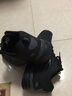 德?tīng)柤佣啵―ELOCRD）隱形內增高男鞋8公分6CM男士增高鞋運動(dòng)休閑鞋透氣網(wǎng)面春秋夏季 258黑色增高6CM皮面 40 (偏小1碼) 曬單實(shí)拍圖