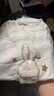 戴維貝拉（DAVE＆BELLA）童裝女兒童裙子春秋小童衣服公主裙女童連衣裙幼兒衣服新款童裙 白色 90 cm（建議身高80-90cm） 曬單實(shí)拍圖