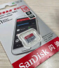 闪迪（SanDisk）128GB TF（MicroSD）存储卡 U1 C10 A1 至尊高速移动版 读速140MB/s 手机平板游戏机内存卡 实拍图