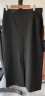 无印良品（MUJI）女式 不易起皱 尼龙 裙 长半身裙女款春季裙子 格雷系 BE1QTC4S 黑色 M (160/66A) 晒单实拍图