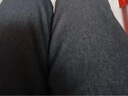 軒萊雅闊腿牛仔褲男士秋裝薄款大碼寬松直筒褲美式潮牌褲子男款休閑長(zhǎng)褲 黑灰色 XL 120斤至135斤可穿 曬單實(shí)拍圖