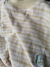 小青龍 嬰兒童內衣套裝萊卡棉男童女童秋衣秋褲寶寶春秋裝中大童彩棉 淺灰色細條紋(萊卡彩棉) 170 (建議160-166cm) 曬單實(shí)拍圖