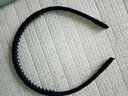安之尚 時尚飾品 飾品高韌性發(fā)飾 發(fā)夾 帶齒發(fā)箍壓發(fā)條 面膜洗臉發(fā)箍壓發(fā)條頭箍發(fā)卡 5#藏青色 曬單實拍圖