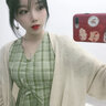 mini&yaya四葉草項鏈?zhǔn)宙溙籽b女士銀首飾品中秋情人節(jié)禮物送女友老婆實用 四葉草項鏈?zhǔn)宙湺Y盒套裝 曬單實拍圖