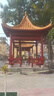 防腐木涼亭戶外庭院實(shí)木菠蘿格景觀長廊架仿古建水榭蘇式六角亭子 四角古建涼亭定制（15797994999 曬單實(shí)拍圖