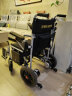 德伴 电动轮椅车老年人残疾人家用旅游旅行全自动智能医用可折叠轻便双人四轮车铅酸锂电池可加坐便器 2.高性价比丨动力强劲+15A锂电+续航约25km 实拍图