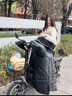 靜閑居電動(dòng)車(chē)擋風(fēng)被電瓶車(chē)冬季摩托車(chē)新款加大加厚加絨冬天用防水防風(fēng) 小黃鴨聯(lián)名款【升級加大加厚】 曬單實(shí)拍圖