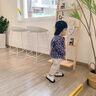 FNJ KIDS童裝男童套裝春秋2025新款洋氣休閑兒童三件套寶寶周歲禮服 男童三件套藍色 80 (建議身高70-80cm) 曬單實(shí)拍圖