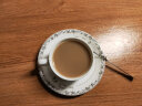 Mongdio 欧式陶瓷咖啡杯套装小精致简约家用拿铁杯 挂耳美式杯碟带架子 欧式6杯6碟6勺+银架 套装 实拍图