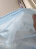 振德（ZHENDE)一次性医用外科口罩200只 舒适透气三层防护细菌过滤效率大于95%春季防沙尘花粉10只/包*20 实拍图