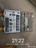 得力（deli）電磨機(jī)小型手持電動(dòng)打磨機(jī)磨頭拋光切割玉石雕刻工具小型磨頭磨針 DL6397電磨機(jī)配件357件套 曬單實(shí)拍圖