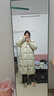 雪中飛 SNOW FLYING氣質(zhì)中長款羽絨服女士2024新款保暖防風(fēng)過膝加厚休閑直筒冬季外套 杏白色 S 155/80A （120斤以內(nèi)）卡碼拍小 曬單實(shí)拍圖