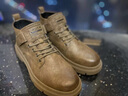 LOUISPRO馬丁靴男加絨2025新款冬季男鞋英倫風(fēng)保暖高幫防滑鞋子男工裝鞋男 棕色【單里】 39 【標準運動(dòng)鞋碼】 曬單實(shí)拍圖
