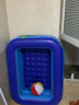 缔羽 儿童游泳池充气加厚家用洗澡盆水池戏水婴儿户外游泳浴缸游泳桶  1.2米二层泡泡底 蓝色 实拍图