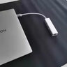 OYEL適用聯(lián)想小新蘋果macbook pro華為華碩air14usb網(wǎng)線轉(zhuǎn)接口寬帶筆記本typec轉(zhuǎn)換器 鋁合金USB百兆網(wǎng)口 曬單實拍圖