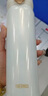 膳魔師（THERMOS）保溫杯純色不銹鋼輕量潮流漸變車(chē)載旅行女生禮物 JNL 白色【304不銹鋼】500ml 曬單實(shí)拍圖