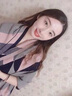 TBRZ輕奢女裝高檔空調(diào)房羊絨披肩秋冬新款加厚保暖外搭圍巾女兩用斗篷 幾何藏青粉色 曬單實拍圖