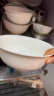 浩雅釉下彩景德镇陶瓷餐具面碗汤碗大号饭碗简约 纯白6英寸4个装 晒单实拍图