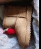 巴拉巴拉童鞋儿童加绒雪地靴圣诞风男女童短靴卡通萌趣棉靴冬 小鹿款（卡其色） 27码 实拍图