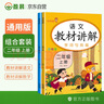 樂(lè )學(xué)熊 二年級上冊語(yǔ)文數學(xué)教材講解輔導書(shū)人教版小學(xué)字詞句篇二年級上 語(yǔ)數同步課本講解部編版（全套2本） 曬單實(shí)拍圖