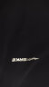 鸿星尔克短袖男夏季男士跑步冰感透气健身冰丝速干衣男款T恤运动上衣t恤男 正黑-冰感2124 XL (170-175cm/130-140斤) 实拍图