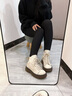 嫻柔加絨打底褲女2024秋冬新款外穿加厚棉褲高腰羊羔絨保暖打底秋褲 黑色 3XL 曬單實(shí)拍圖