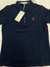 U.S. POLO ASSN.US保羅T恤女夏季新款時尚減齡翻領(lǐng)短袖女運動休閑POLO衫 藏青009 S 160/84A 曬單實拍圖