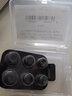 承策 適用原配魔音beats powerbeats3入耳式耳機硅膠套PB1 PB2 PB3耳帽通用防脫落耳塞套舒適耳套配件 炫酷黑【8顆裝】送收納盒 曬單實拍圖
