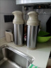 清水（SHIMIZU） 不锈钢热水瓶玻璃内胆保温壶水瓶茶瓶家用老式保温瓶暖瓶 3262 钢本色 2L 实拍图