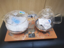 金灶（KAMJOVE）全自動(dòng)智能上水電熱水壺玻璃保溫一體電茶爐煮水壺金灶H9/G9/H19/H8/H7/G7燒水壺功夫茶臺(tái)茶具套裝 0.8L 【20x37cm】H9底部涌泉上水 曬單實(shí)拍圖