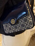 Tory Burch 湯麗柏琦【七夕禮物】 ROBINSON 豆腐包斜挎肩背包TB 152306 Tory 海軍藍(lán) 405 OS 曬單實(shí)拍圖