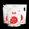 保寧B&B幼兒洗衣液去污成分溫和香草洗衣液2100ml*3 曬單實(shí)拍圖