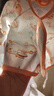 貝肽斯新生嬰幼兒半背衣春夏季初生兒衣服純棉新款寶寶上衣和尚服 曬單實拍圖