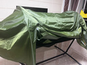 旅行家（TRAVELER）飛鷹吊床戶外露營防蚊防曬防雨離地樹帳野營吊床帳篷單雙人秋千 軍色(內(nèi)置充氣墊兜)+綠色充氣墊 吊床(270*140cm) 曬單實拍圖